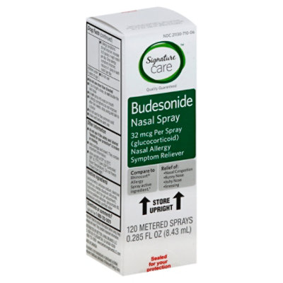 Signature Care Budesonide Nasal Spray 32mcg Per Spray - 0.29 Fl. Oz.