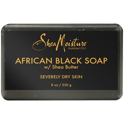 SheaMoisture Soap Bar African Black With Shea Butter - 8 Oz - Image 4