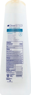 Dove Dermacare Scalp Shampoo & Conditioner 2 in 1 Anti Dandruff Clean & Fresh - 12 Fl. Oz. - Image 3