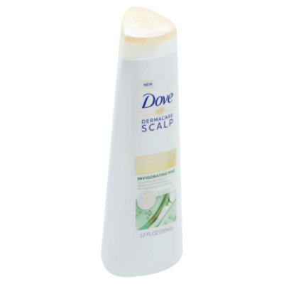 Dove Dermacare Scalp Shampoo & Conditioner 2 in 1 Anti Dandruff Invigorating Mint - 12 Fl. Oz.