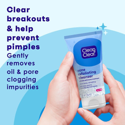 Clean & Clear Acne Triple Clear Exfoliating Scrub - 5 Fl. Oz. - Image 3