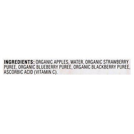 O Organics Organic Apple Sauce Mixed Berry Pouches - 4-3.17 Oz - Image 5
