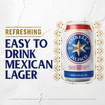 Estrella Jalisco Beer Can - 24 Fl. Oz. - Image 2
