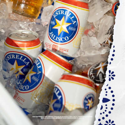 Estrella Jalisco Beer Can - 24 Fl. Oz. - Image 3