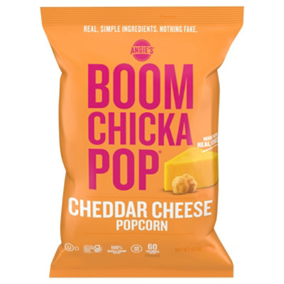 Angie's BOOMCHICKAPOP Cheddar Cheese Popcorn - 4.5 Oz - Image 2