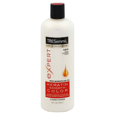 TRESemme Expert Selection Keratin Smooth Conditioner Color With Moroccan Oil - 25 Fl. Oz.