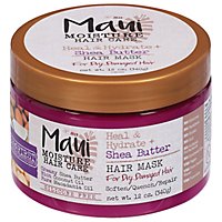 Maui Moisture Heal & Hydrate Plus Shea Butter Hair Mask Treatment - 12 Oz - Image 1