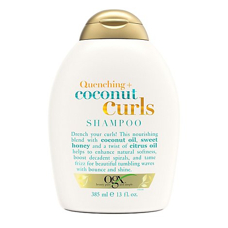 OGX Quenching Plus Coconut Curls Curl-Defining Shampoo - 13 Fl. Oz.