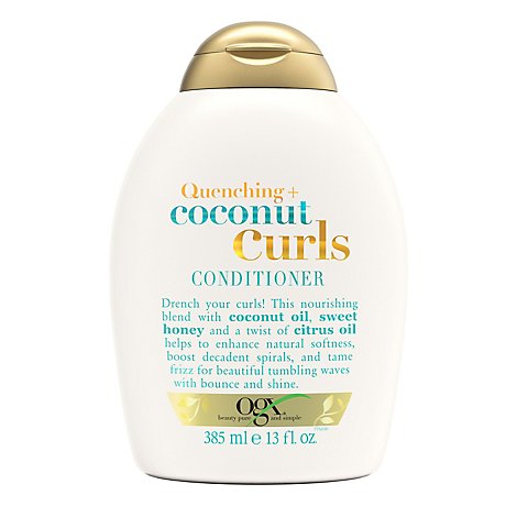 OGX Quenching Plus Coconut Curls Curl-Defining Conditioner - 13 Fl. Oz.