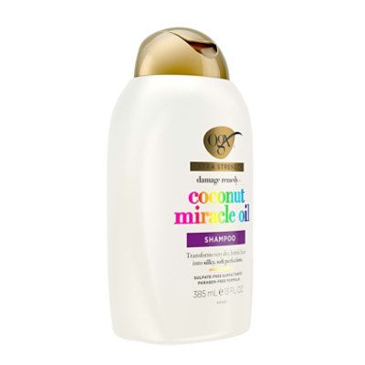 OGX Extra Strength Damage Remedy + Coconut Miracle Oil Shampoo - 13 Fl. Oz. - Image 3