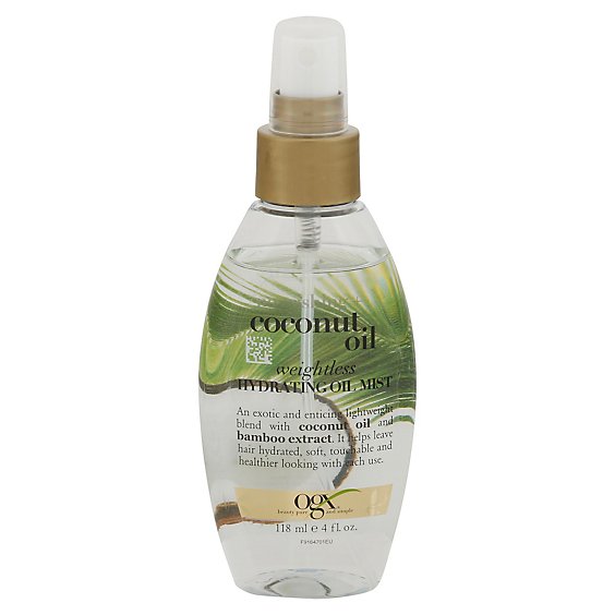 OGX Nourishing Plus Coconut Oil Weightless Oil Hair Mist - 4 Fl. Oz.