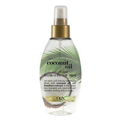  OGX Nourishing Plus Coconut Oil Weightless Oil Hair Mist - 4 Fl. Oz. 