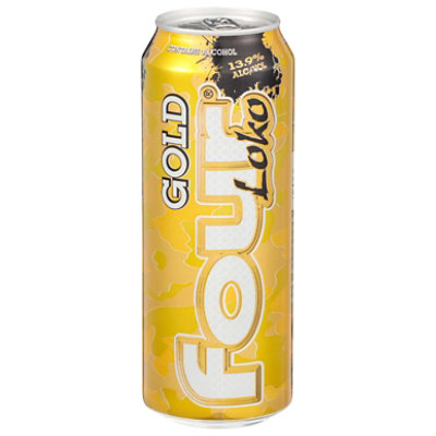 Four Loko Camo Malt Beverage Gold Can - 23.5 Fl. Oz. - Image 2