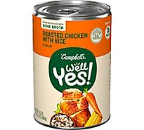 Campbells Well Yes! Soup Roasted Chicken With Wild Rice Can - 16.3 Oz