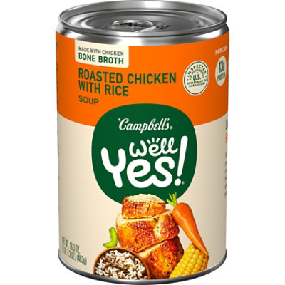 Campbells Well Yes! Soup Roasted Chicken With Wild Rice Can - 16.3 Oz