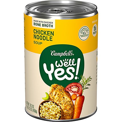 Campbells Well Yes! Soup Chicken Noodle Can - 16.2 Oz - Image 2