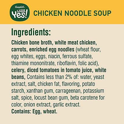 Campbells Well Yes! Soup Chicken Noodle Can - 16.2 Oz - Image 5
