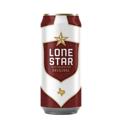 Lone Star Beer In Can - 24 Oz - Image 1