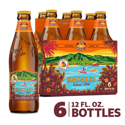 Kona Hanalei Island IPA Bottle - 12 Fl. Oz. - Image 1