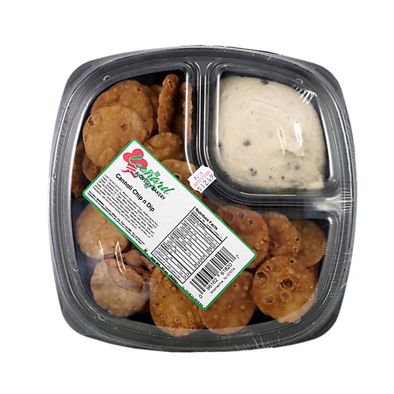 Cannoli Square Chip & Dip Pack - Each