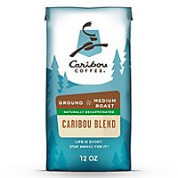 Caribou Coffee Decaf Caribou Blend Medium Roast Ground Coffee Bag - 12 Oz - Image 1