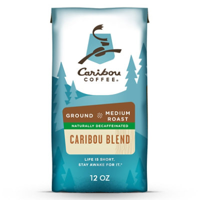 Caribou Coffee Decaf Caribou Blend Medium Roast Ground Coffee Bag - 12 Oz