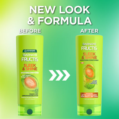 Garnier Fructis Sleek And Shine Smoothing Conditioner for Dry Hair - 12 Fl. Oz. - Image 3