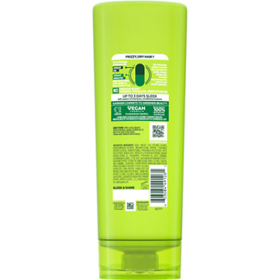 Garnier Fructis Sleek & Shine Smoothing Conditioner for Frizzy Dry Hair - 12 Fl. Oz. - Image 3