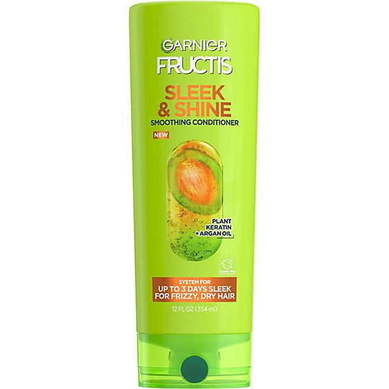Garnier Fructis Sleek And Shine Smoothing Conditioner for Dry Hair - 12 Fl.  Oz. - Carrs