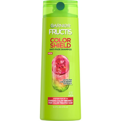 Garnier Fructis Color Shield Anti-Fade Shampoo for Color-Treated Hair - 12.5 Fl. Oz. - Image 1