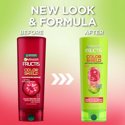 Garnier Fructis Color Shield Anti-Fade Conditioner for Color-Treated Hair - 12 Fl. Oz. - Image 4