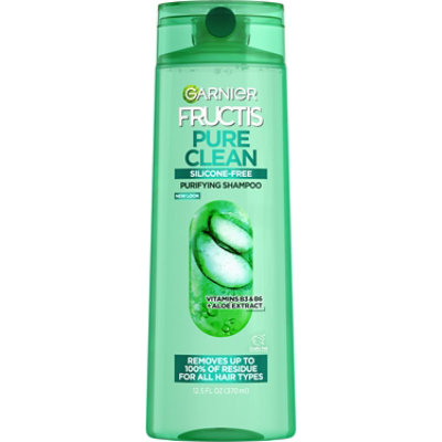 Garnier Fructis Pure Clean Purifying Shampoo for All Hair Types - 12.5 Fl. Oz. - Image 1