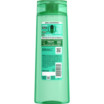Garnier Fructis Pure Clean Purifying Shampoo for All Hair Types - 12.5 Fl. Oz. - Image 3