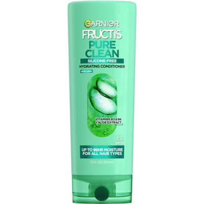 Garnier Fructis Pure Clean Hydrating Conditioner for All Hair Types - 12 Fl. Oz. - Image 1