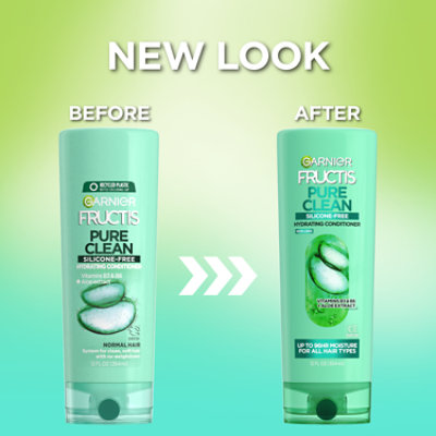 Garnier Fructis Pure Clean Hydrating Conditioner for All Hair Types - 12 Fl. Oz. - Image 4