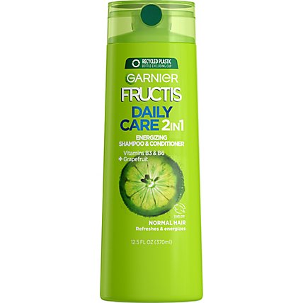Garnier Fructis Daily Care 2 In 1 Shampoo & Conditioner With Grapefruit - 12.5 Fl. Oz. - Image 2