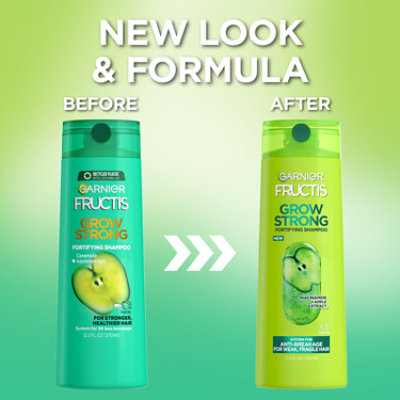 Garnier Fructis Grow Strong Fortifying Shampoo for Weak Fragile Hair - 12.5 Fl. Oz. - Image 4