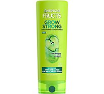 Garnier Fructis Grow Strong Conditioner With Apple Extract & Ceramide - 12 Fl. Oz.