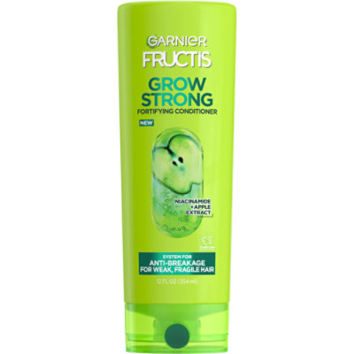 Garnier Fructis Grow Strong Conditioner With Apple Extract & Ceramide - 12 Fl. Oz.