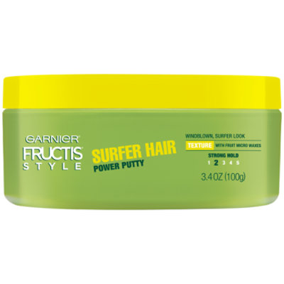 Garnier Fructis Style Surfer Hair Power Putty For Men - 3.4 Oz