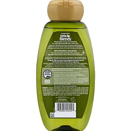 Garnier Whole Blends Shampoo Replenishing Legendary Olive - 12.5 Fl. Oz. - Image 3