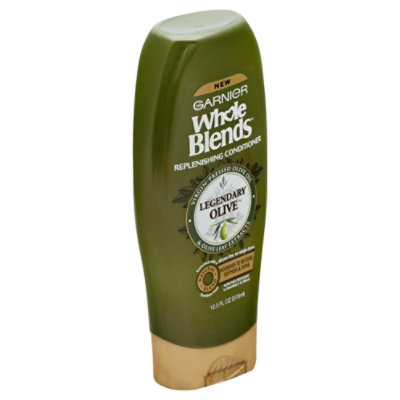 Garnier Whole Blends Conditioner Replenishing Legendary Olive 12.5 Fl