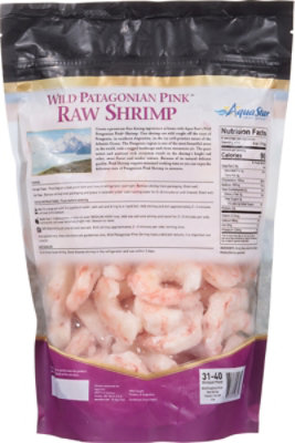Aqua StarShrimp Raw 31-40 Ct Argentina Pink Peeled & Deveined - 2 Lb - Image 6