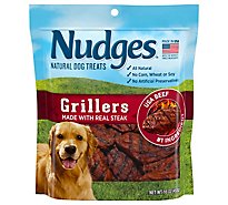 Nudges Natural Dog Treats Grillers Made With Real Steak - 16 Oz
