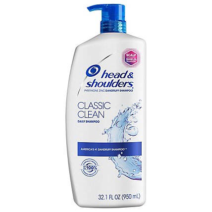 Head & Shoulders Classic Clean Anti Dandruff Shampoo - 32.1Oz - Image 3