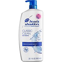 Head & Shoulders Classic Clean Anti Dandruff Shampoo - 32.1Oz - Image 2