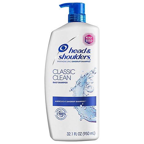 Head & Shoulders Classic Clean Anti Dandruff Shampoo - 32.1Oz