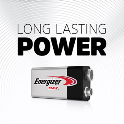 Energizer MAX 9 Volt Alkaline Batteries - Each - Image 4