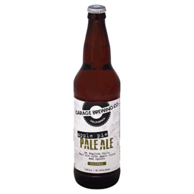 Garage Brewing Apple Pie Pale Ale In Bottles - 22 Fl. Oz.