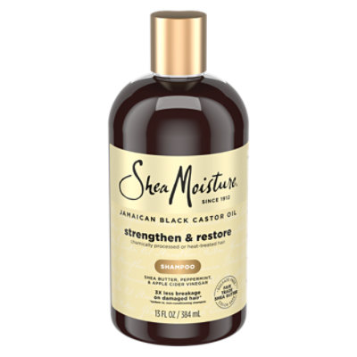 SheaMoisture Shampoo Strengthen & Restore Jamaican Black Castor Oil - 13 Fl. Oz. - Image 3